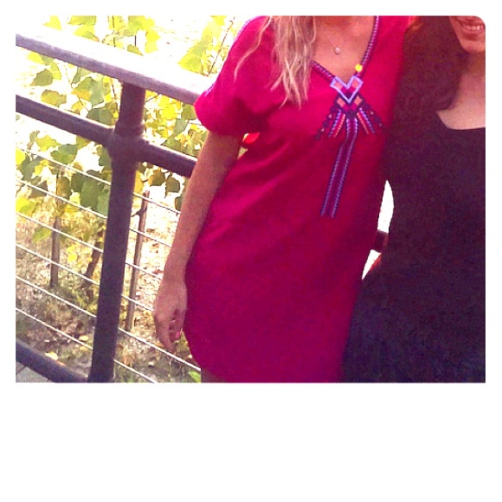 Hot Pink Dress